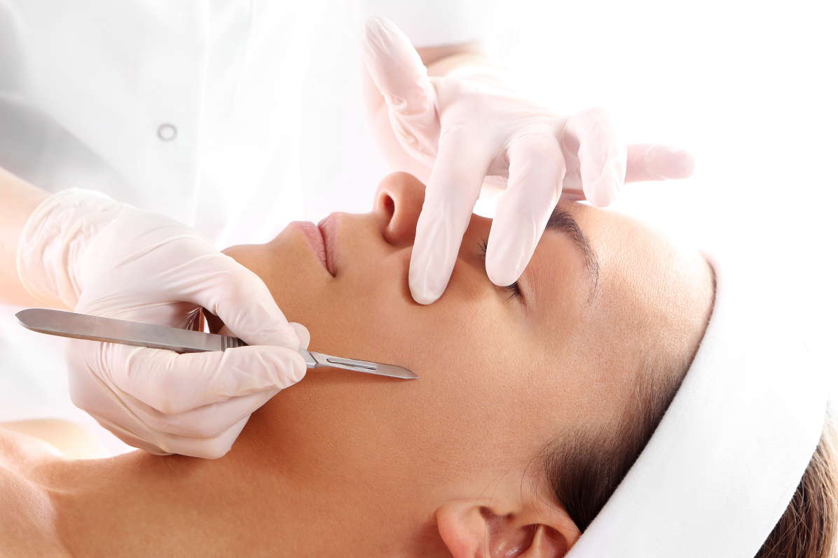 Woman receiving Botox treatment in Radlett