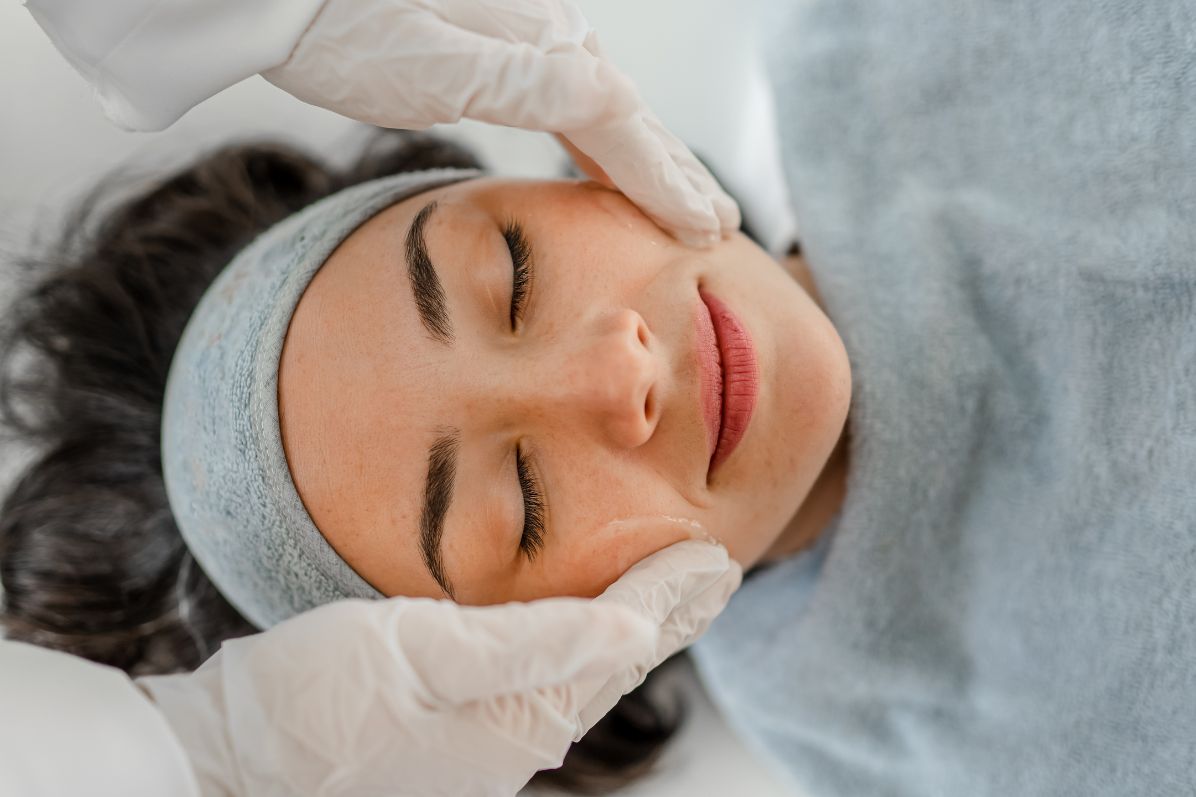 woman receiving fillers at The Skin Care Clinic